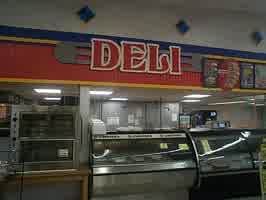 The deli counter at Food Pride