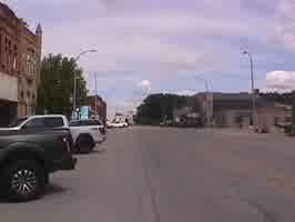 A picture of downtown Ida Grove, IA, shot in the opposite direction.