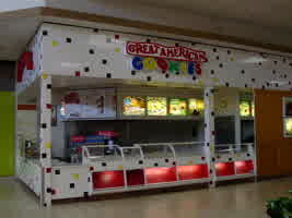 A now-closed Great American Cookies (Southern Hills Mall, Sioux City, IA)
