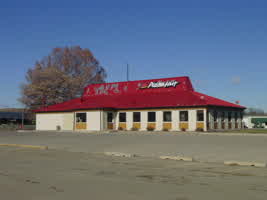 A now closed Pizza Hut in Denison, IA